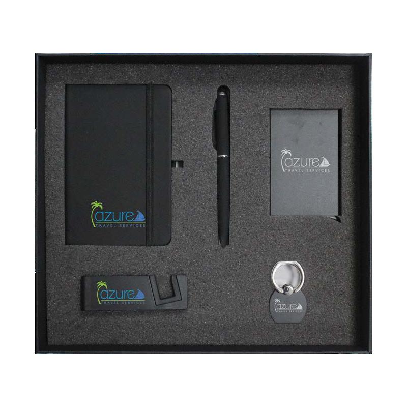 WGS-07 - Black Cardboard Gift Box With Cushion Inside For Product Protection And Better Presentation